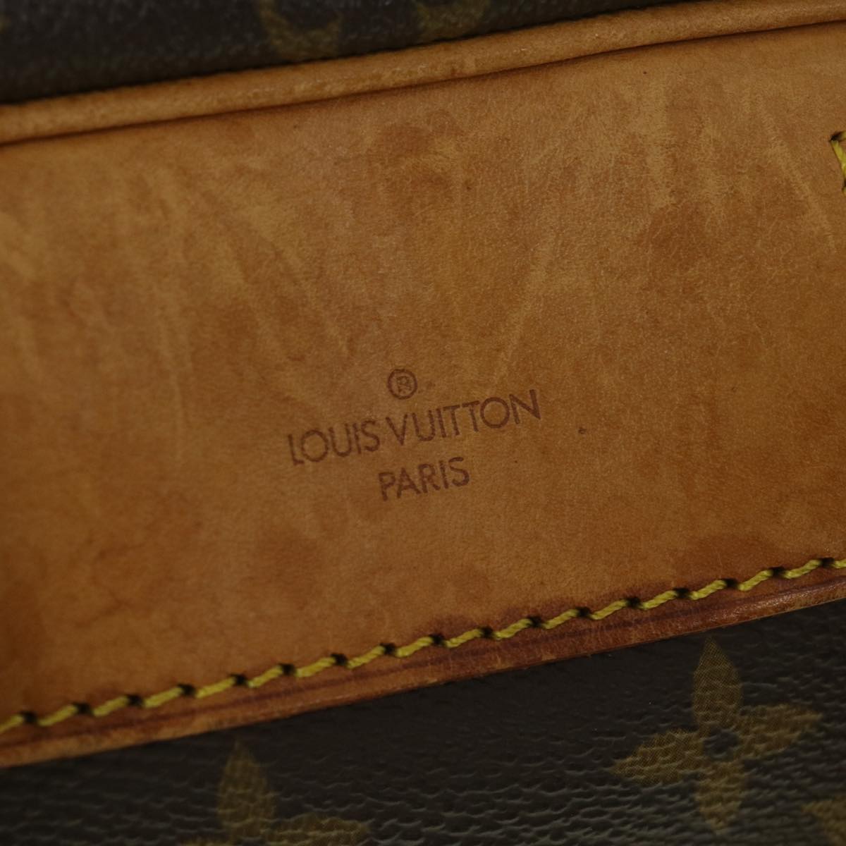 LOUIS VUITTON Monogram Deauville Hand Bag M47270 LV Auth 37935