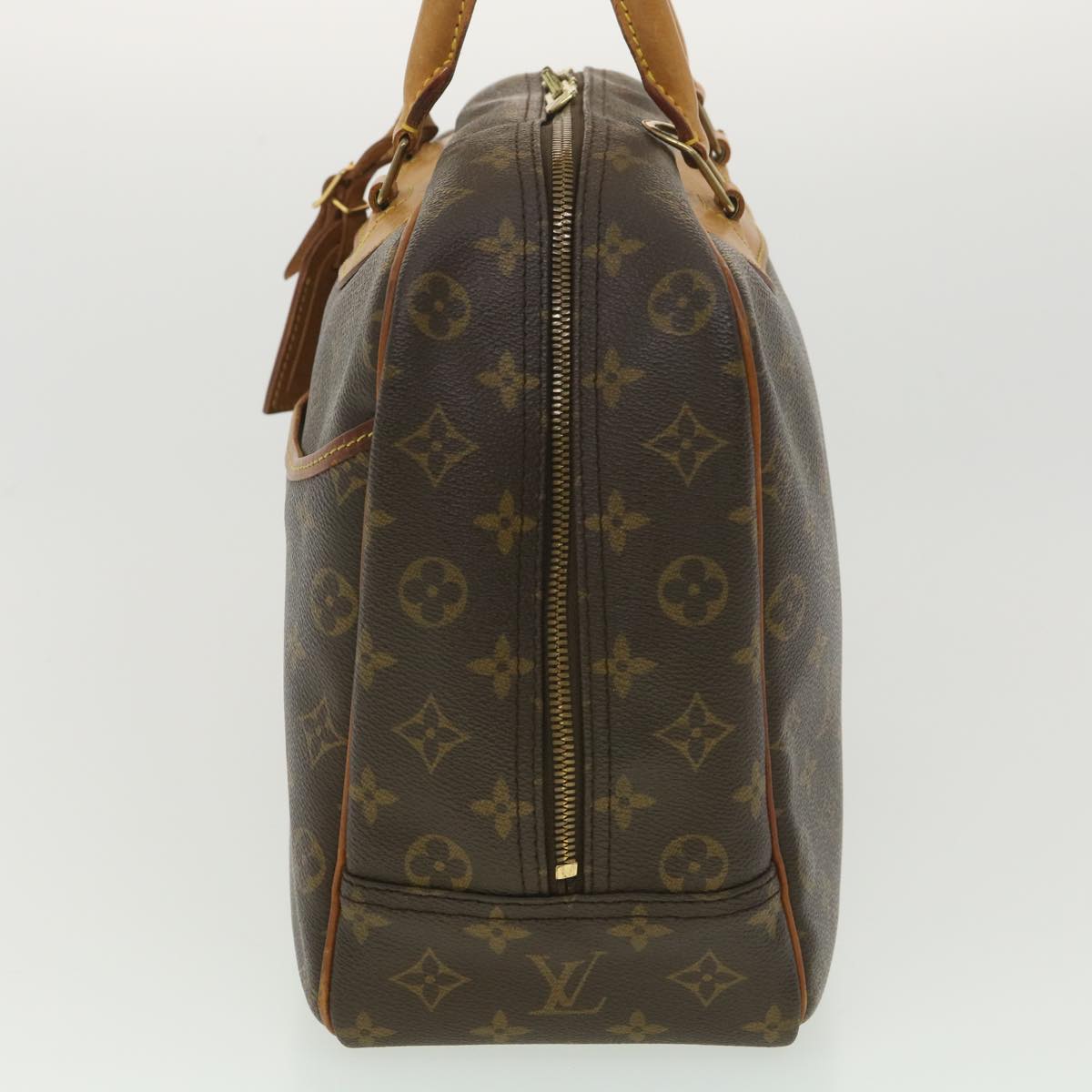 LOUIS VUITTON Monogram Deauville Hand Bag M47270 LV Auth 37935