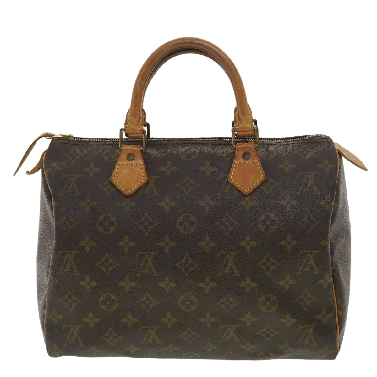 LOUIS VUITTON Monogram Speedy 30 Hand Bag M41526 LV Auth 37943