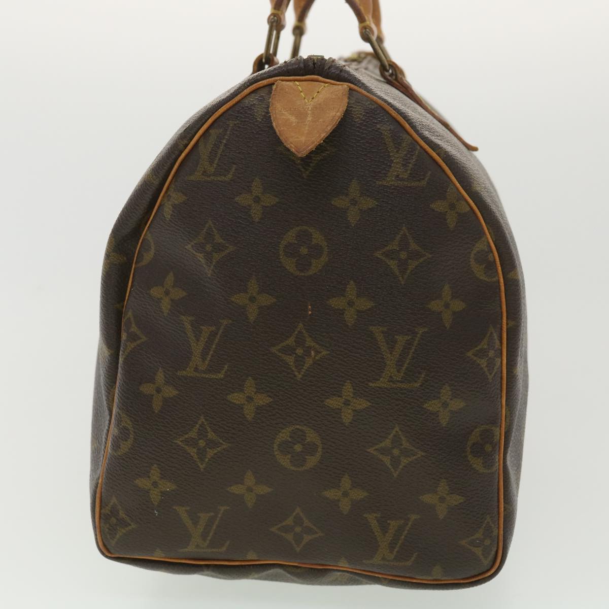 LOUIS VUITTON Monogram Speedy 30 Hand Bag M41526 LV Auth 37943