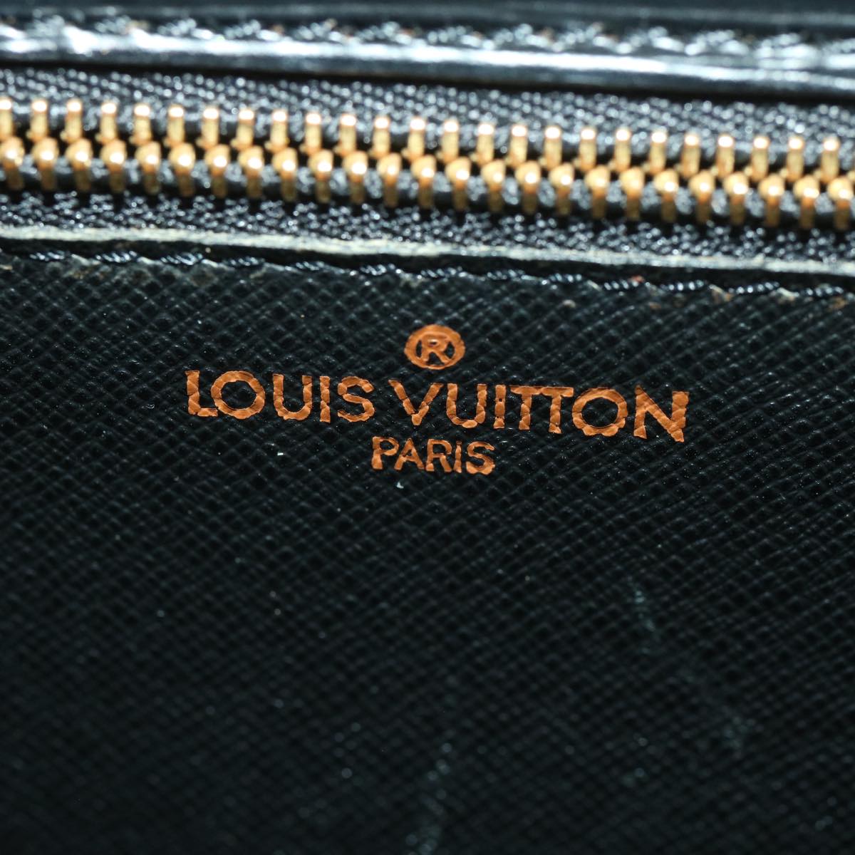 LOUIS VUITTON Epi Biface Clutch Bag Black M52322 LV Auth 37945