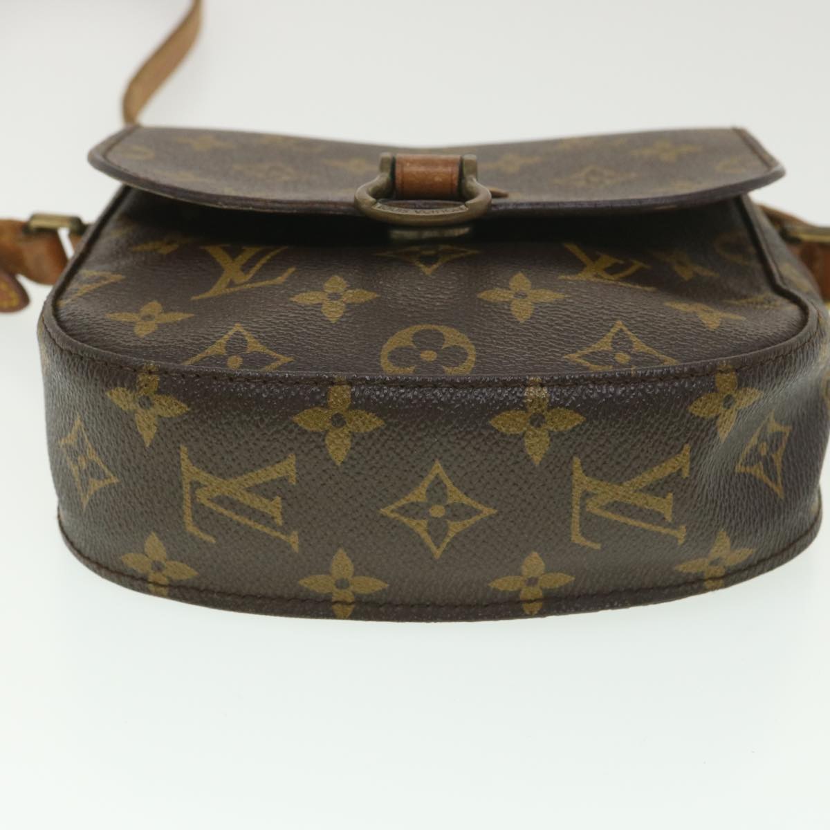 LOUIS VUITTON Monogram Saint Cloud PM Shoulder Bag M51244 LV Auth 38002