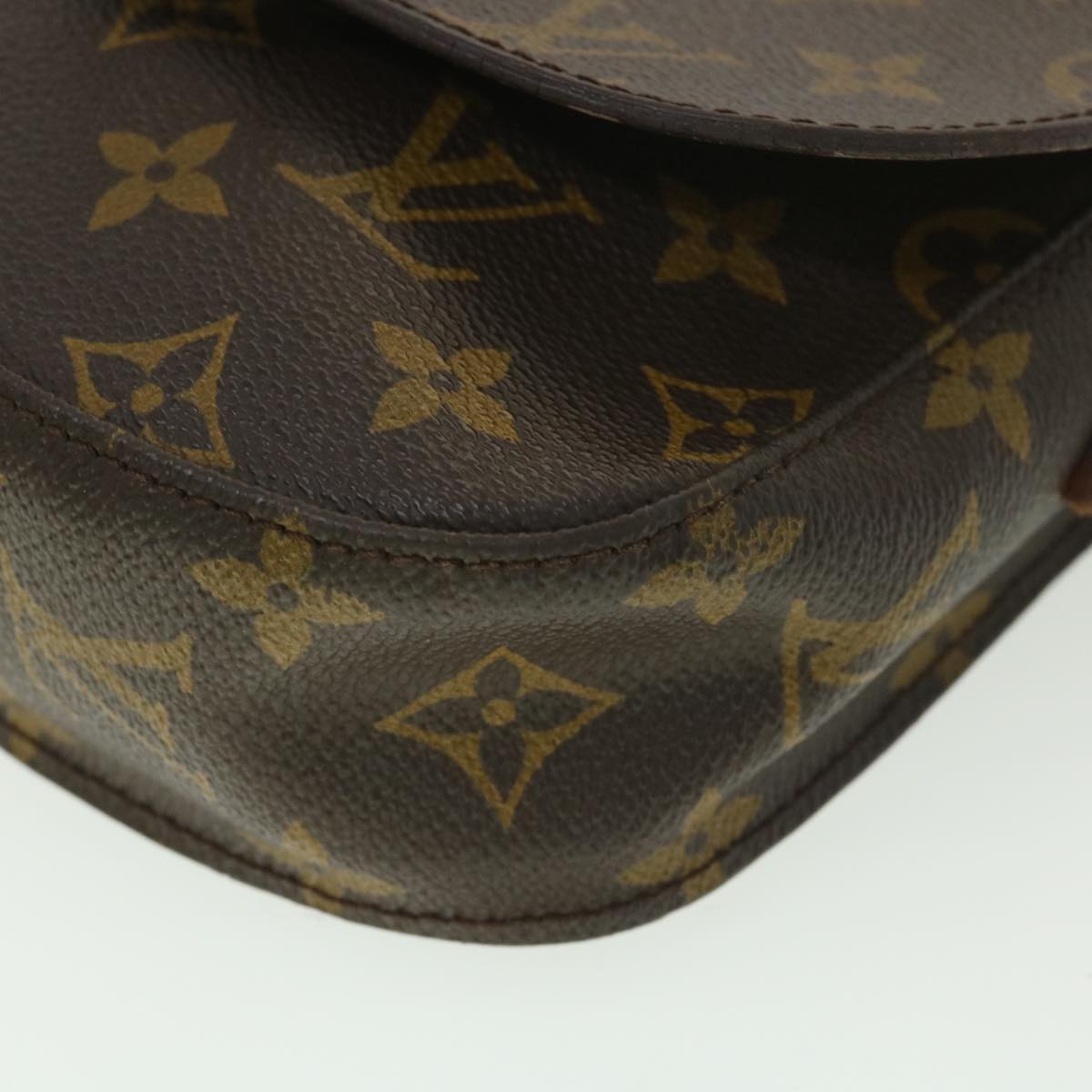 LOUIS VUITTON Monogram Saint Cloud PM Shoulder Bag M51244 LV Auth 38002