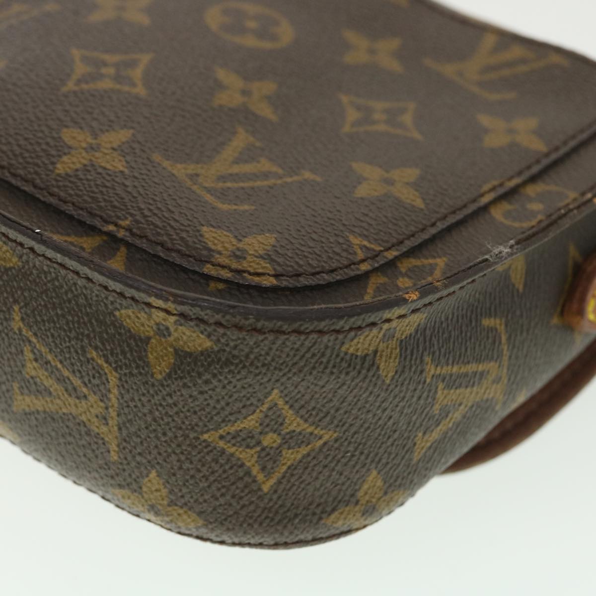 LOUIS VUITTON Monogram Saint Cloud PM Shoulder Bag M51244 LV Auth 38002