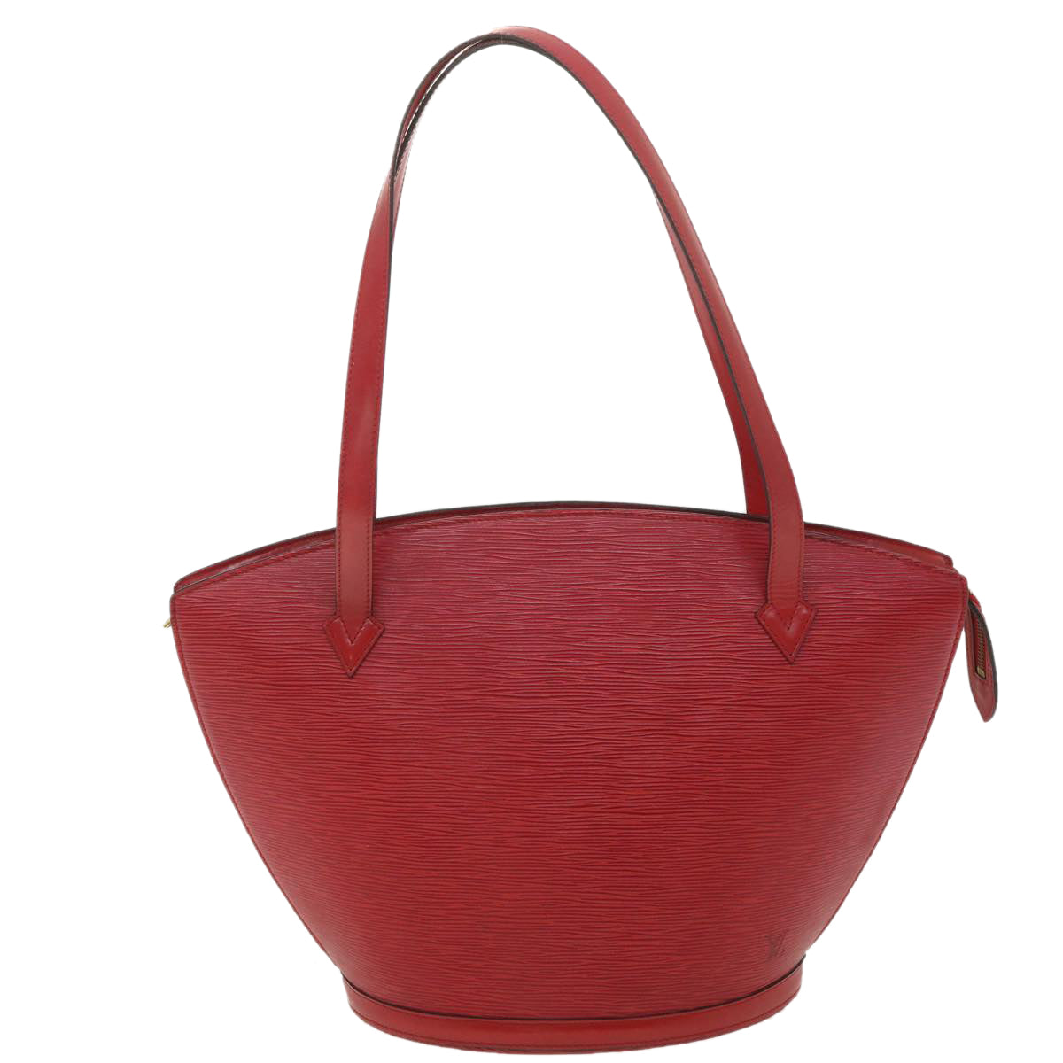 LOUIS VUITTON Epi Saint Jacques Shopping Shoulder Bag Red M52277 LV Auth 38004