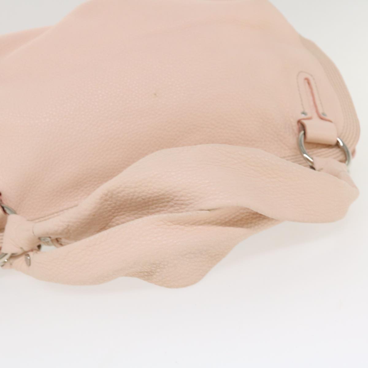 CELINE Hand Bag Leather Pink SC-SA-1016 Auth 38010