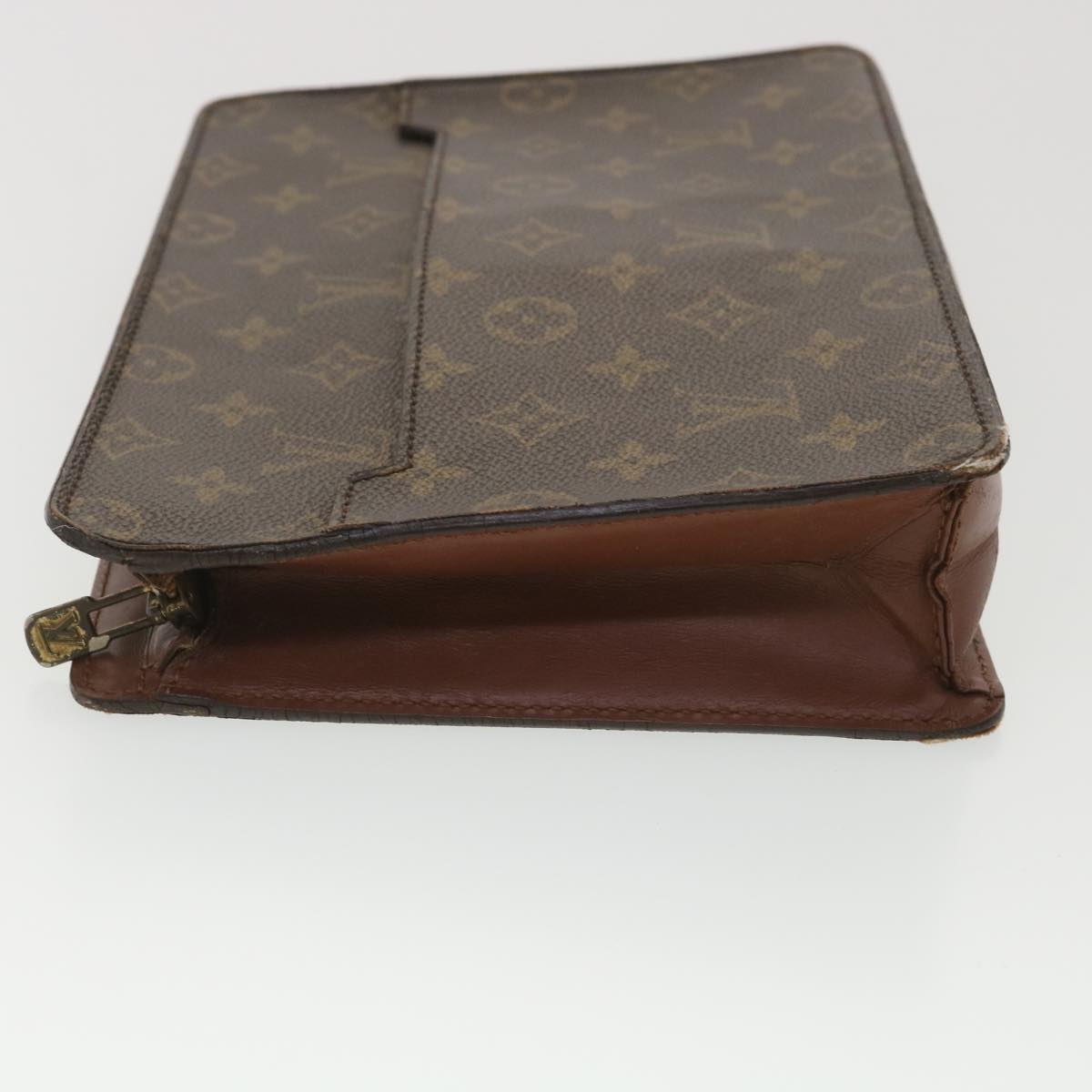 LOUIS VUITTON Monogram Pochette Homme Clutch Bag M51795 LV Auth 38017