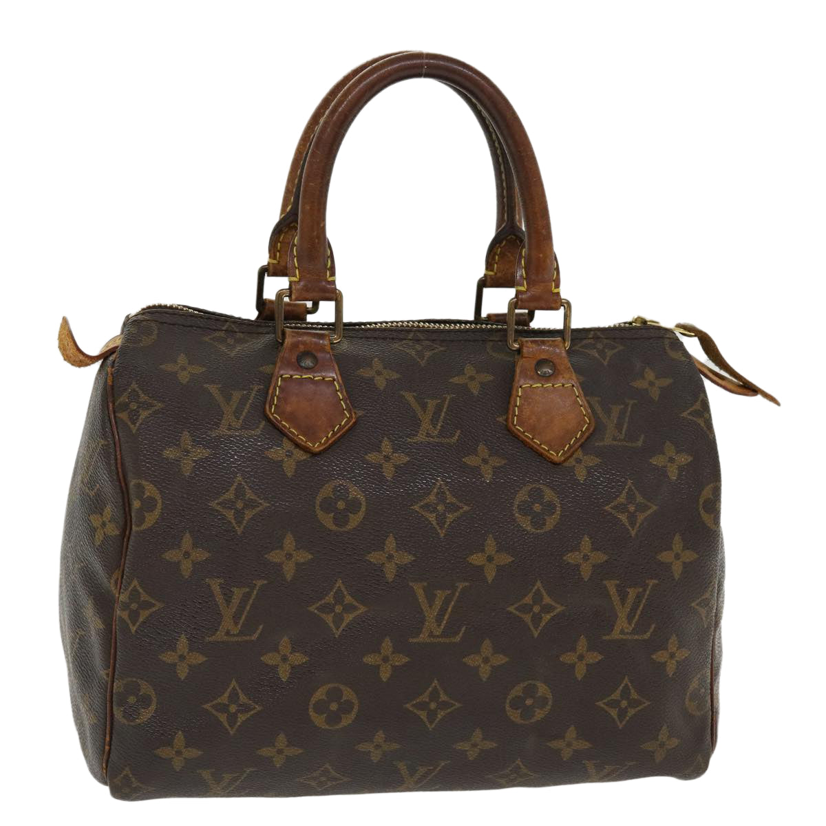 LOUIS VUITTON Monogram Speedy 25 Hand Bag M41528 LV Auth 38064