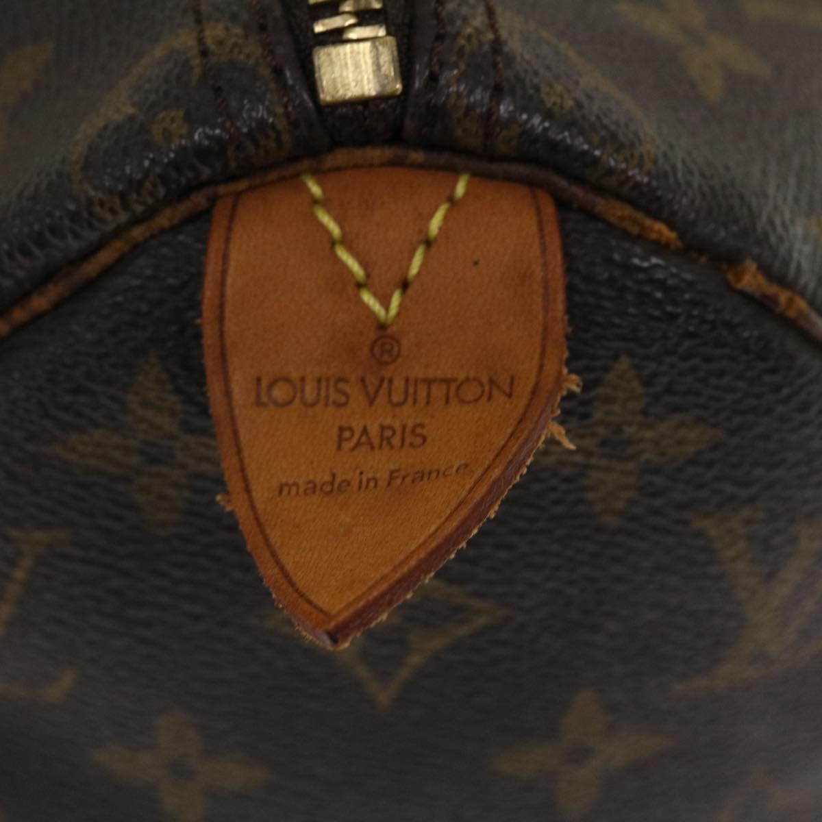 LOUIS VUITTON Monogram Speedy 25 Hand Bag M41528 LV Auth 38064