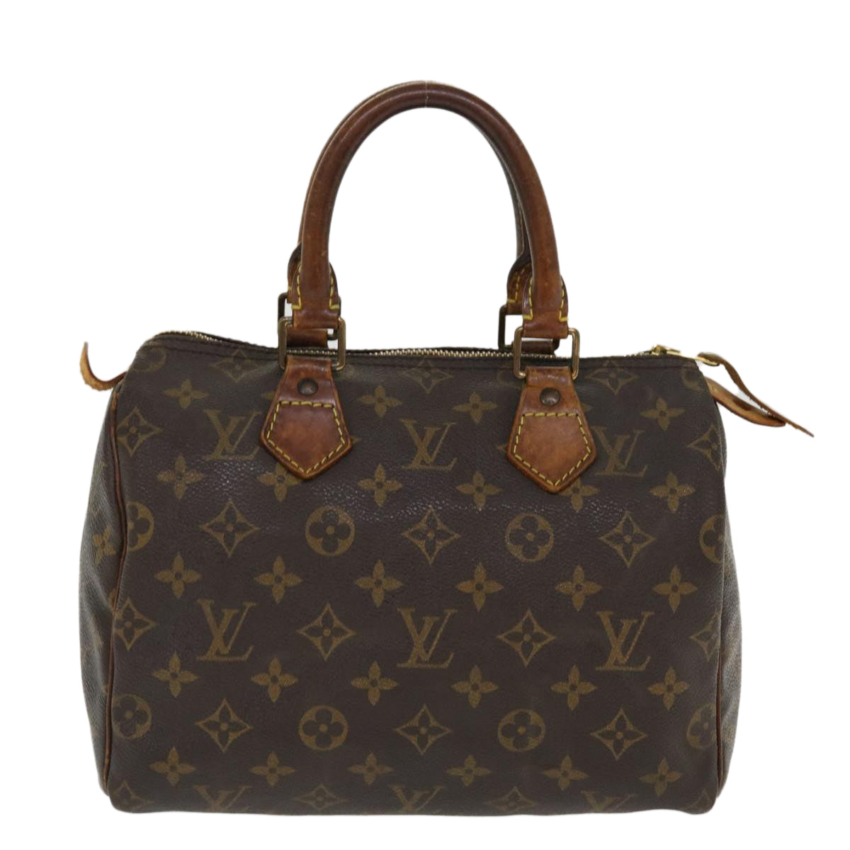 LOUIS VUITTON Monogram Speedy 25 Hand Bag M41528 LV Auth 38064