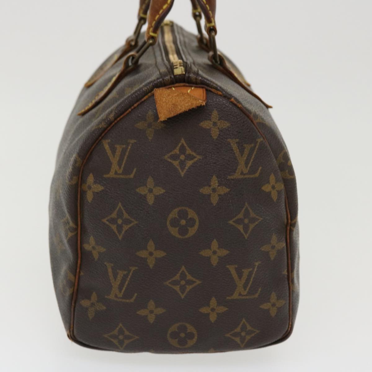 LOUIS VUITTON Monogram Speedy 25 Hand Bag M41528 LV Auth 38064