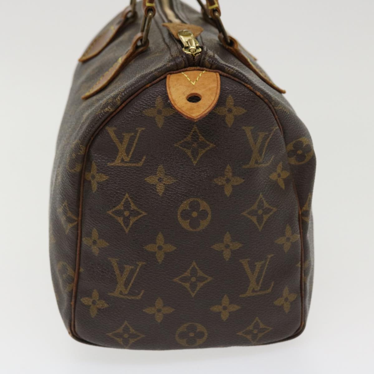 LOUIS VUITTON Monogram Speedy 25 Hand Bag M41528 LV Auth 38064