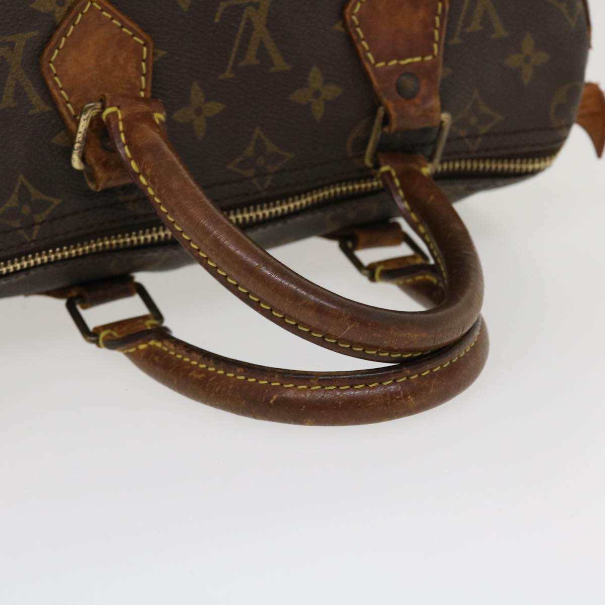 LOUIS VUITTON Monogram Speedy 25 Hand Bag M41528 LV Auth 38064