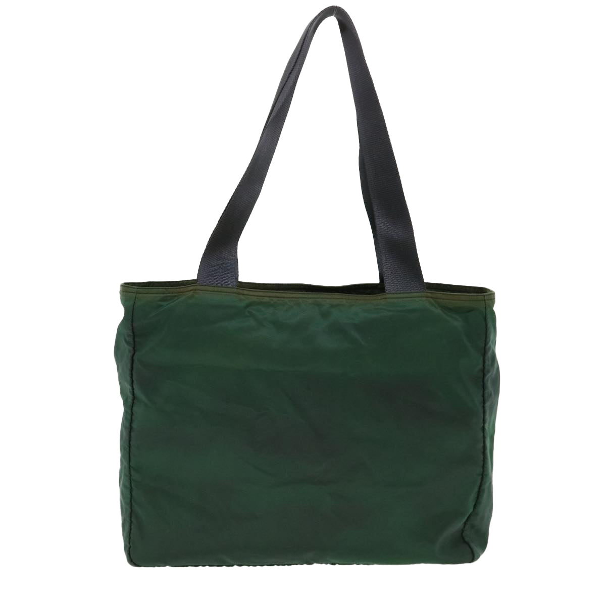 PRADA Tote Bag Nylon Green Auth 38114 - 0