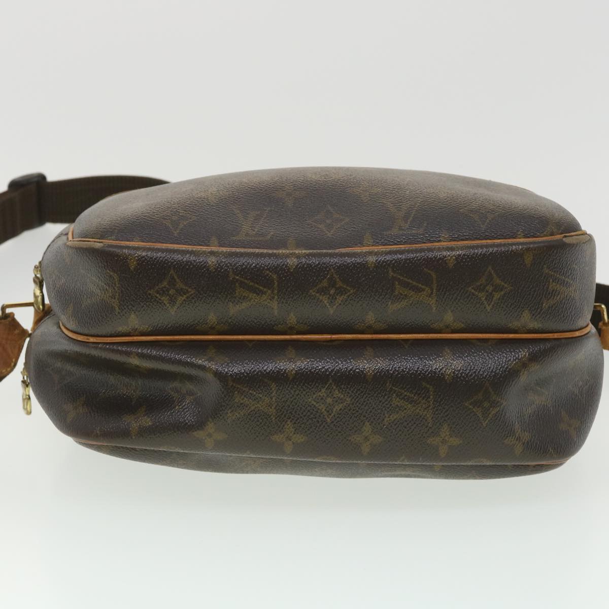 LOUIS VUITTON Monogram Reporter PM Shoulder Bag M45254 LV Auth 38124