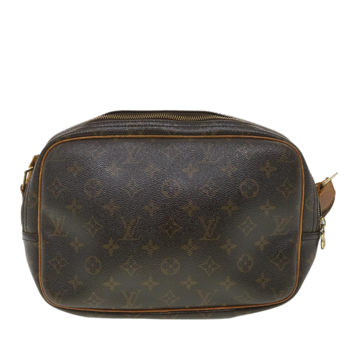 LOUIS VUITTON Monogram Reporter PM Shoulder Bag M45254 LV Auth 38124