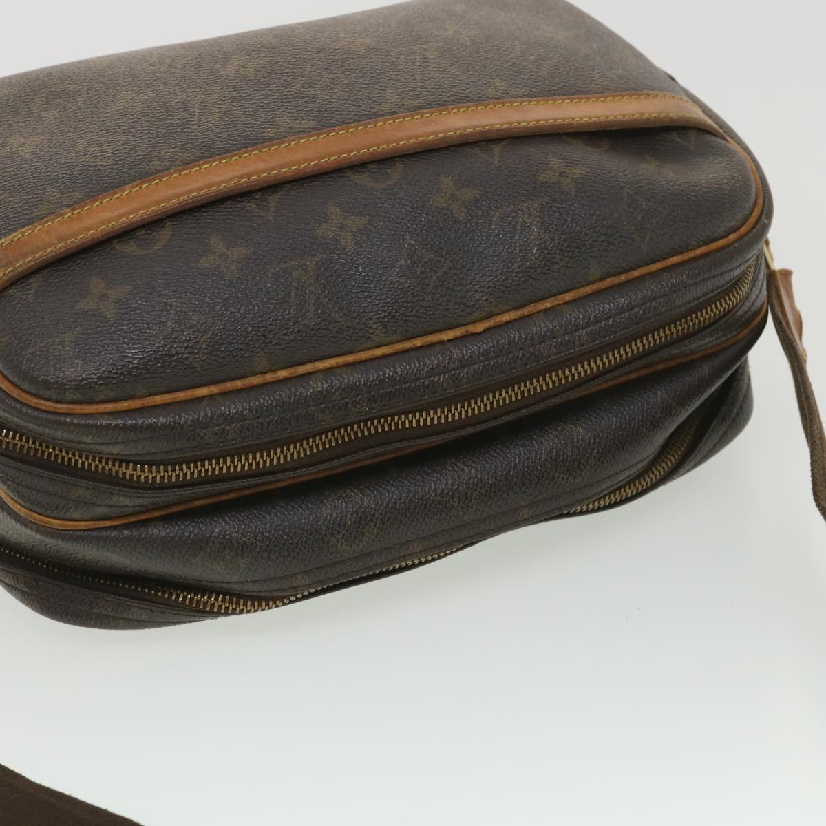 LOUIS VUITTON Monogram Reporter PM Shoulder Bag M45254 LV Auth 38124