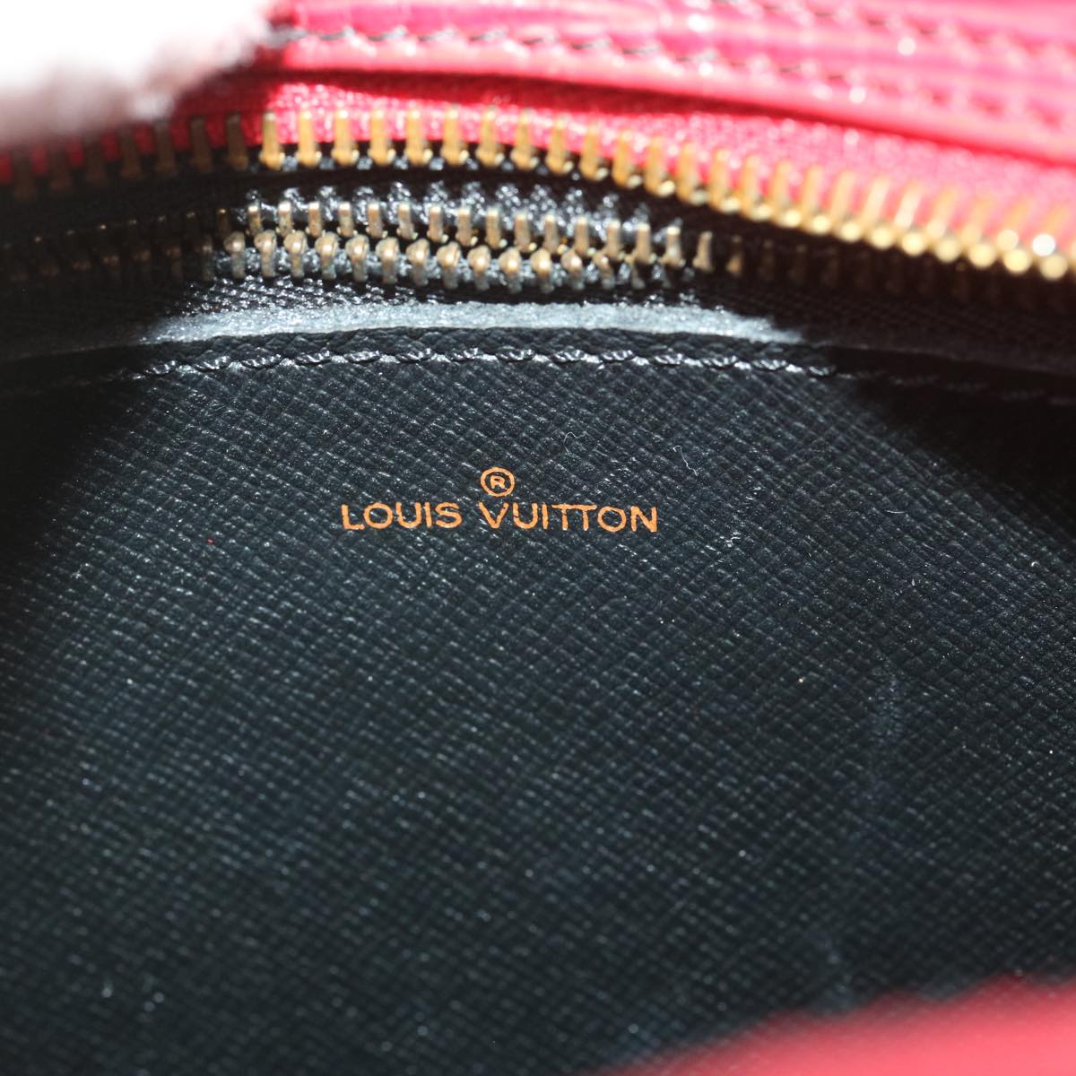 LOUIS VUITTON Epi June Feuille Shoulder Bag Red M52157 LV Auth 38132