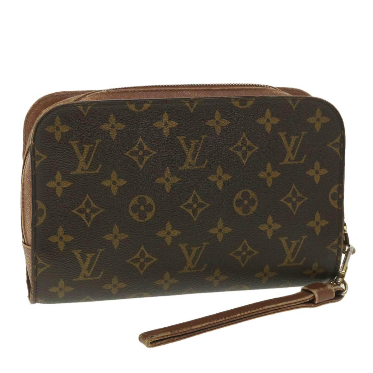 LOUIS VUITTON Monogram Orsay Clutch Bag M51790 LV Auth 38144