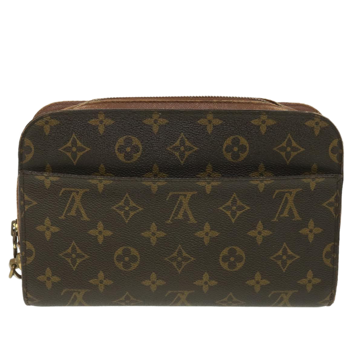 LOUIS VUITTON Monogram Orsay Clutch Bag M51790 LV Auth 38144