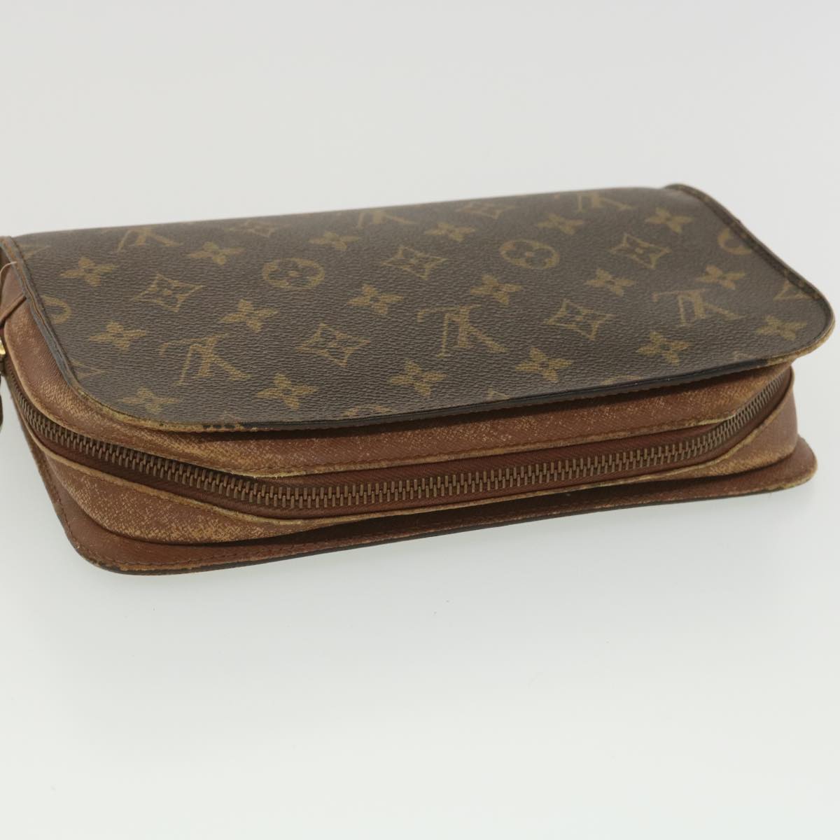 LOUIS VUITTON Monogram Orsay Clutch Bag M51790 LV Auth 38144