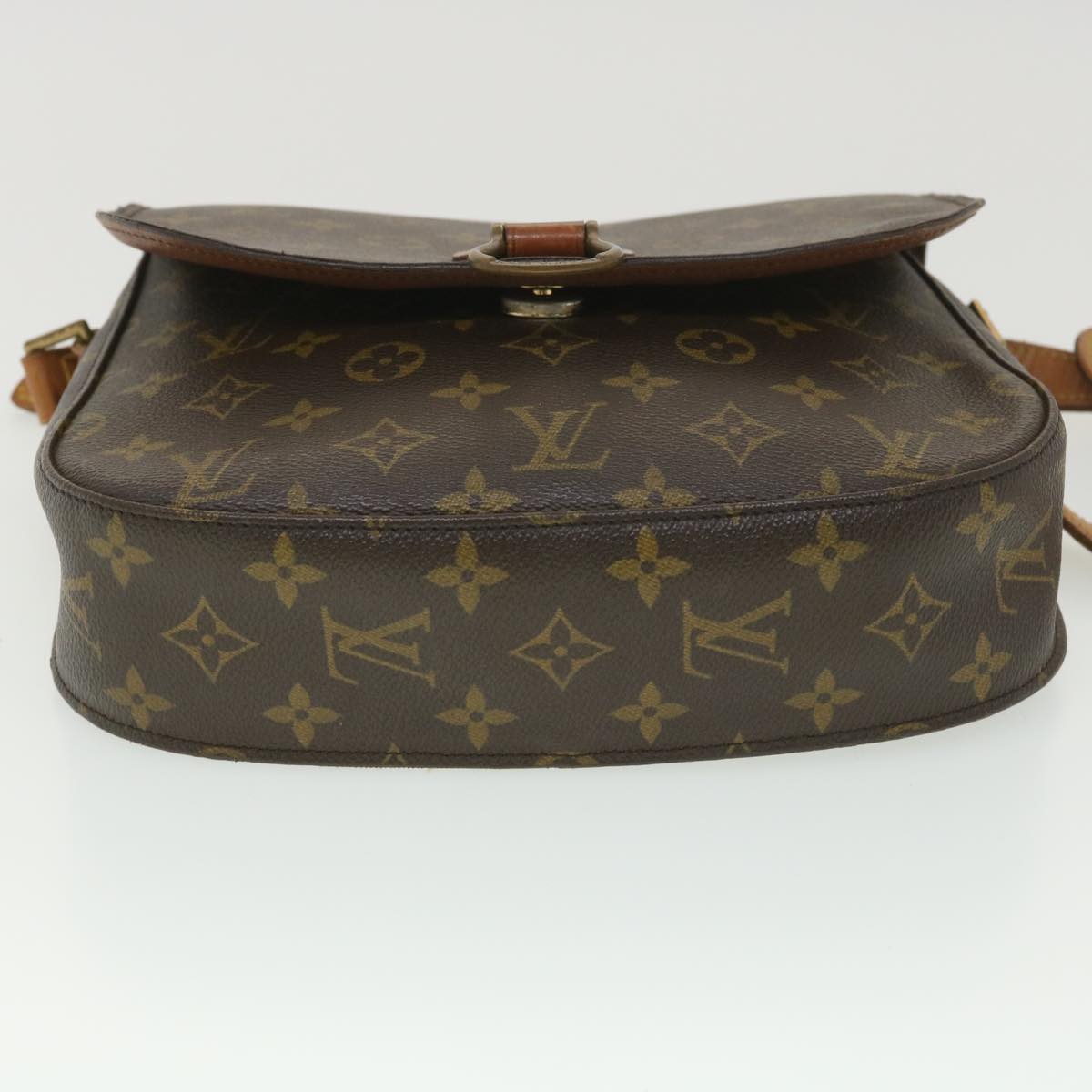 LOUIS VUITTON Monogram Saint Cloud GM Shoulder Bag M51242 LV Auth 38149