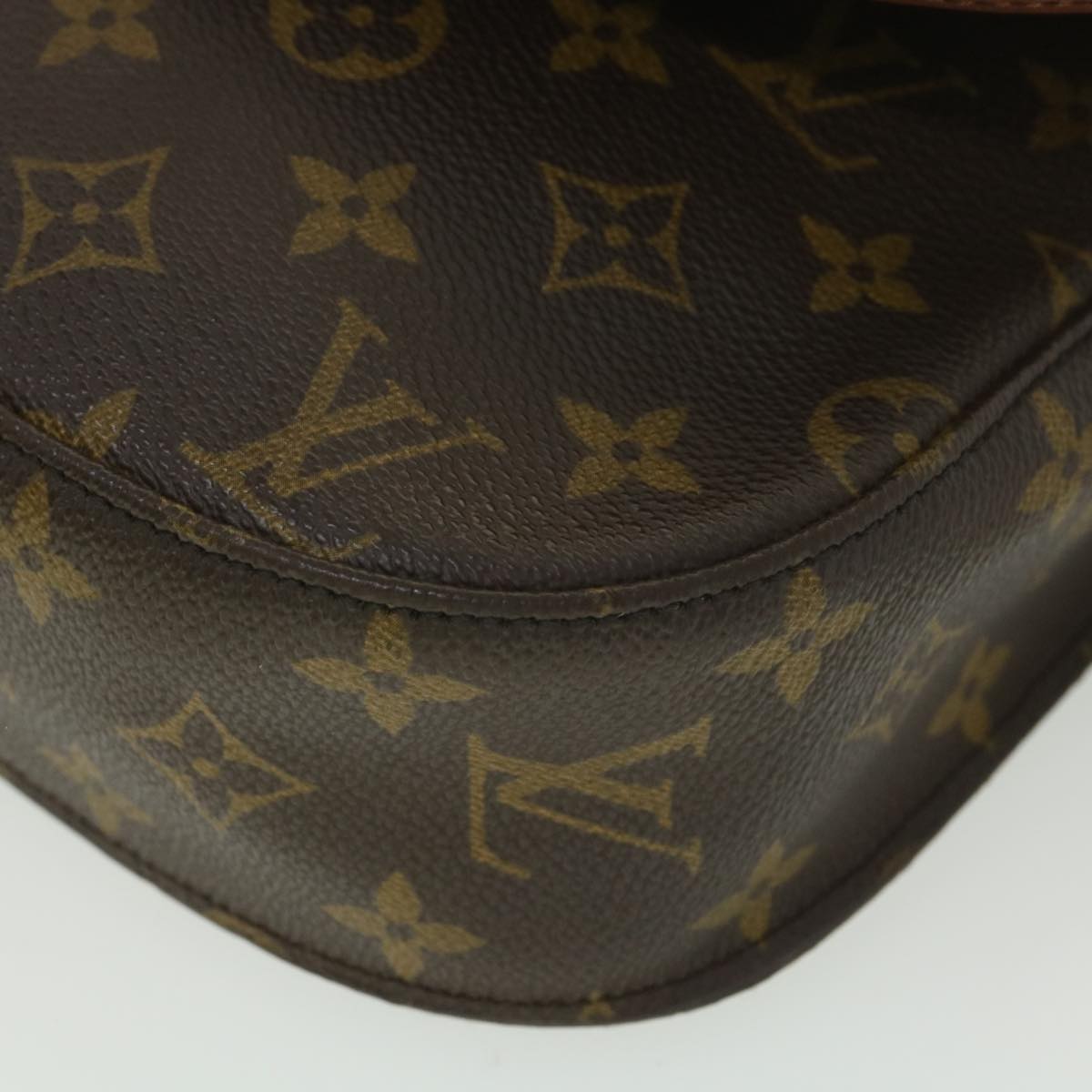 LOUIS VUITTON Monogram Saint Cloud GM Shoulder Bag M51242 LV Auth 38149