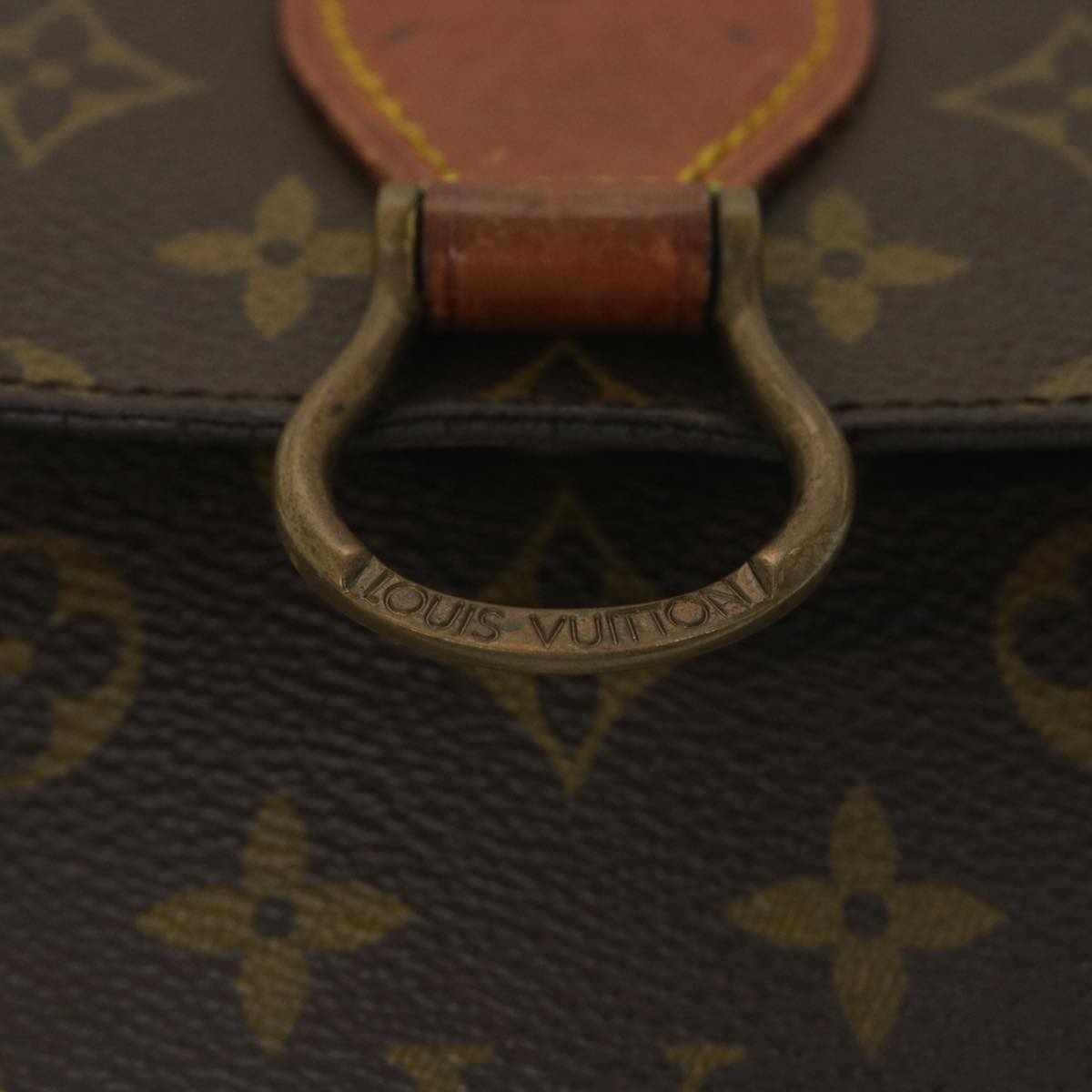 LOUIS VUITTON Monogram Saint Cloud GM Shoulder Bag M51242 LV Auth 38149