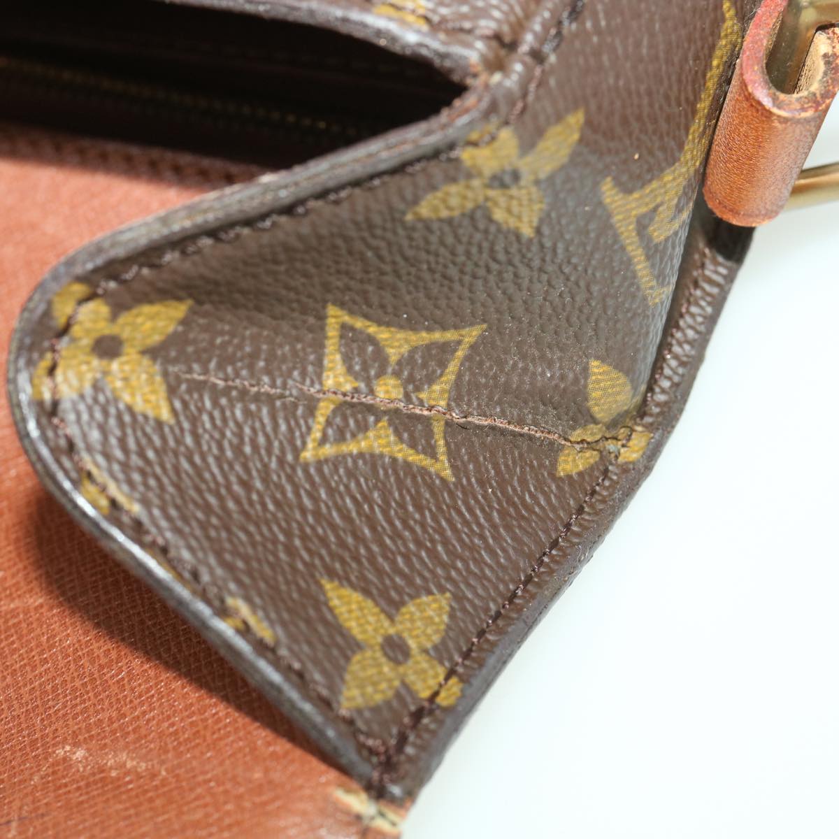 LOUIS VUITTON Monogram Saint Cloud GM Shoulder Bag M51242 LV Auth 38149