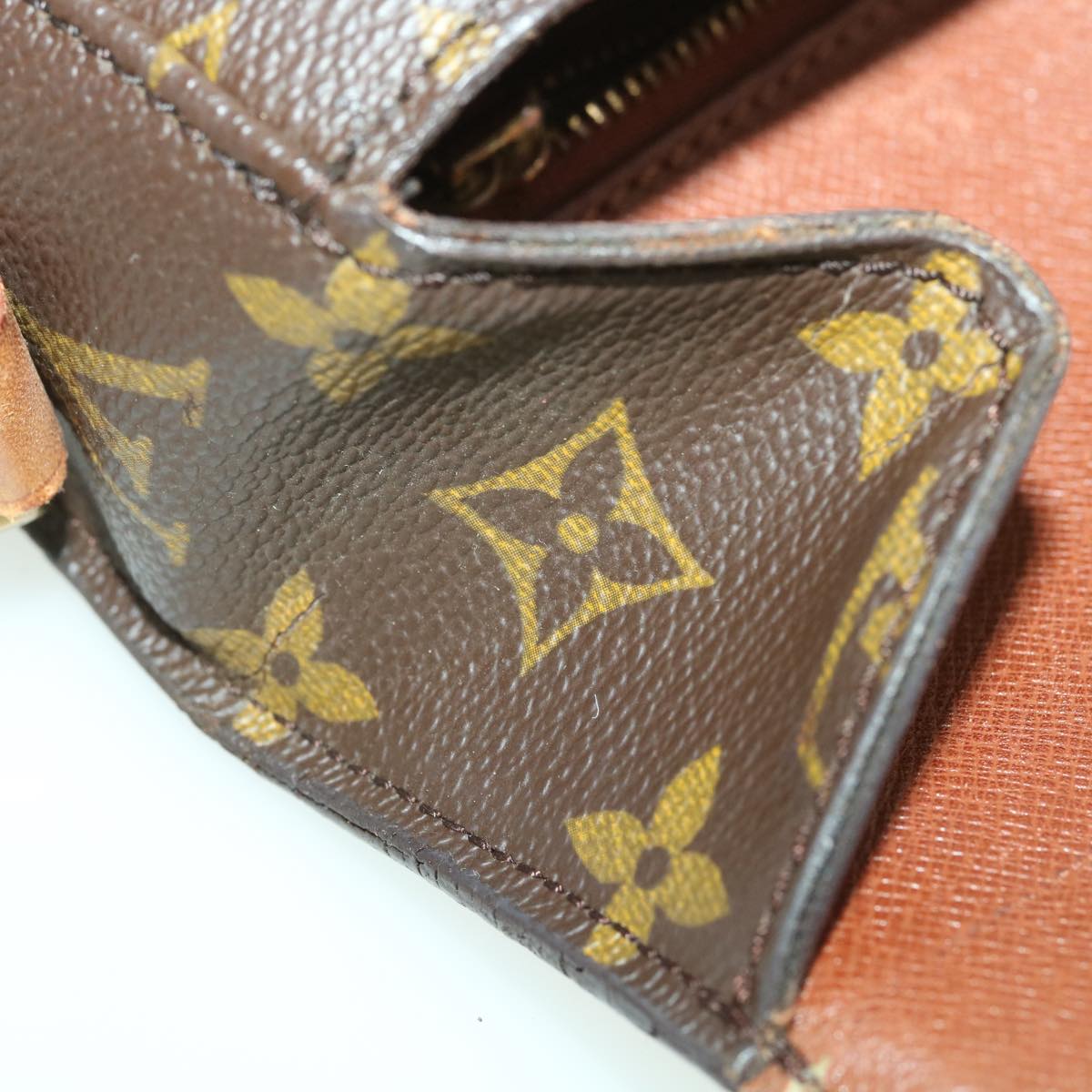 LOUIS VUITTON Monogram Saint Cloud GM Shoulder Bag M51242 LV Auth 38149