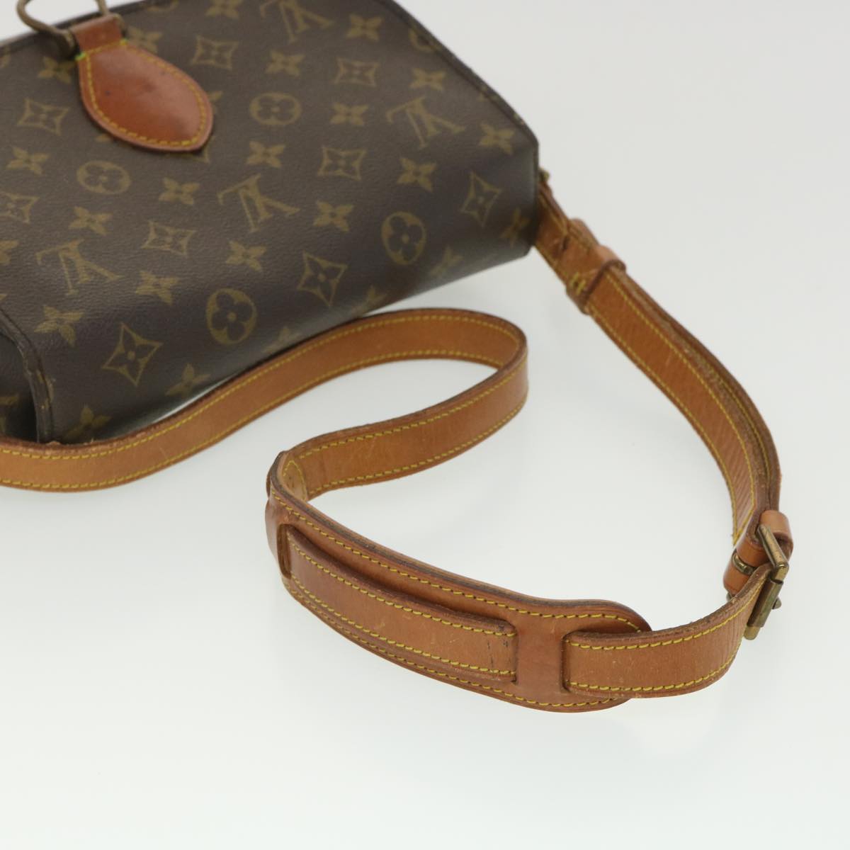 LOUIS VUITTON Monogram Saint Cloud GM Shoulder Bag M51242 LV Auth 38149