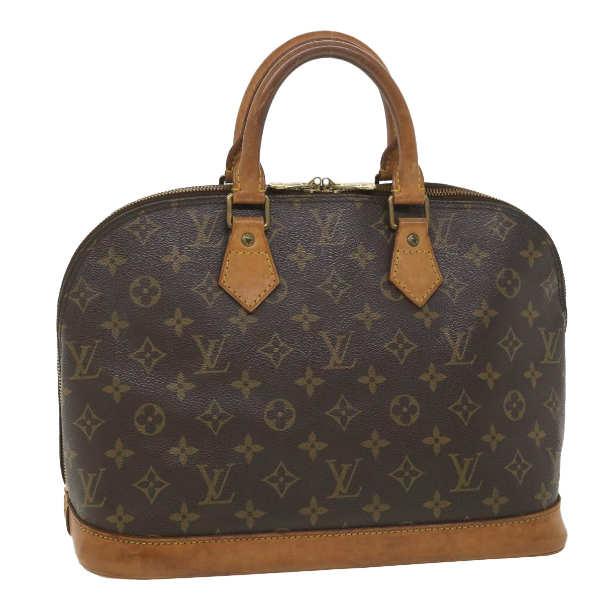 LOUIS VUITTON Monogram Alma Hand Bag M51130 LV Auth 38154