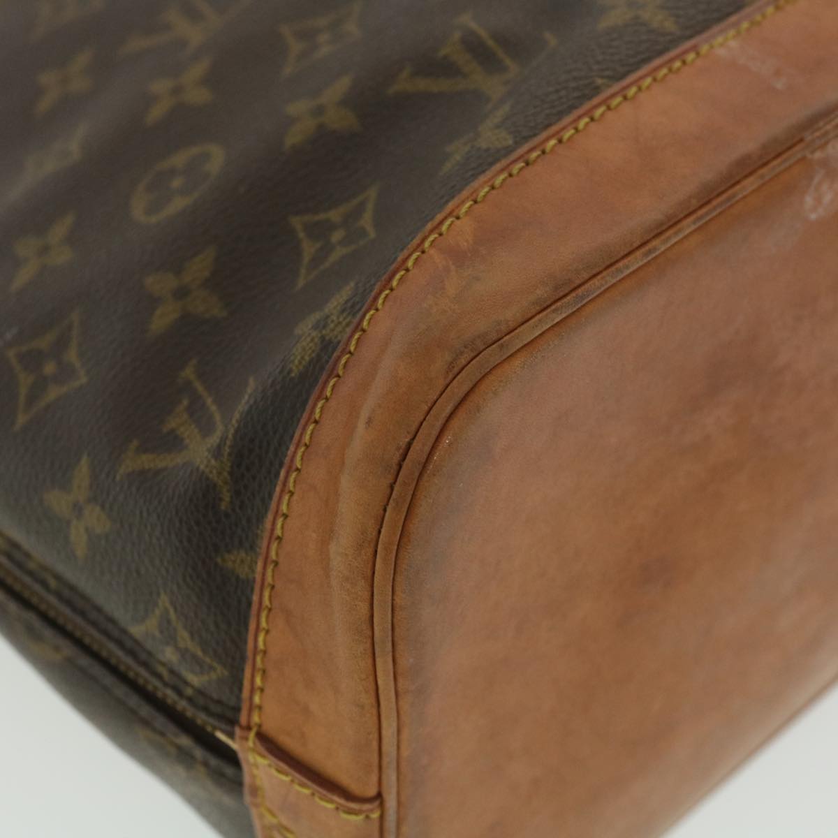 LOUIS VUITTON Monogram Alma Hand Bag M51130 LV Auth 38154