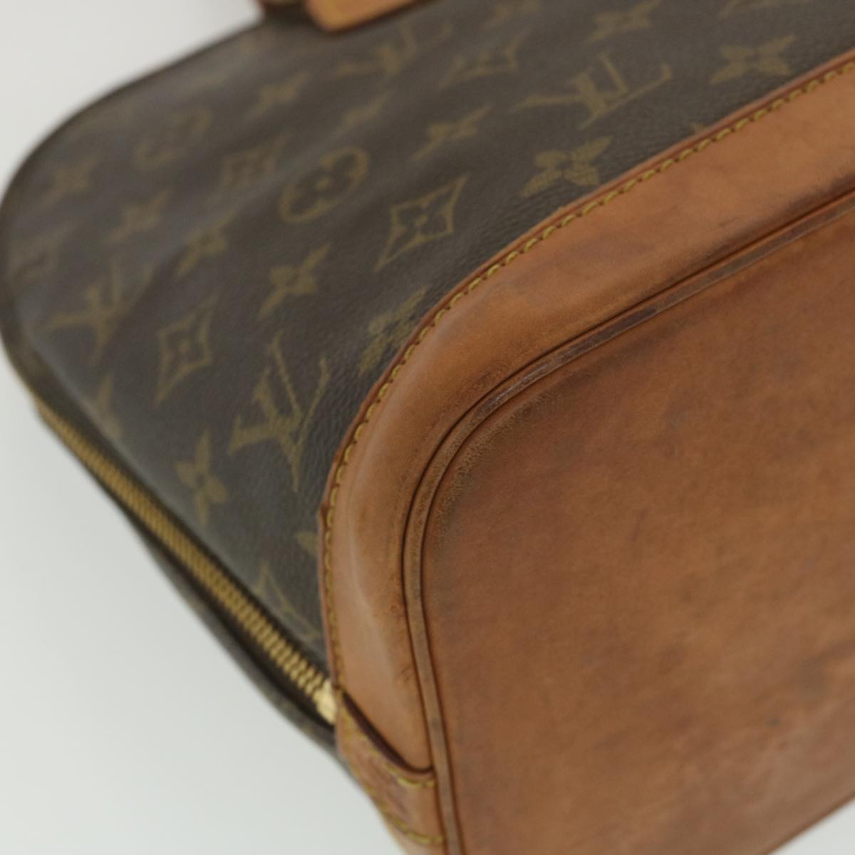 LOUIS VUITTON Monogram Alma Hand Bag M51130 LV Auth 38154