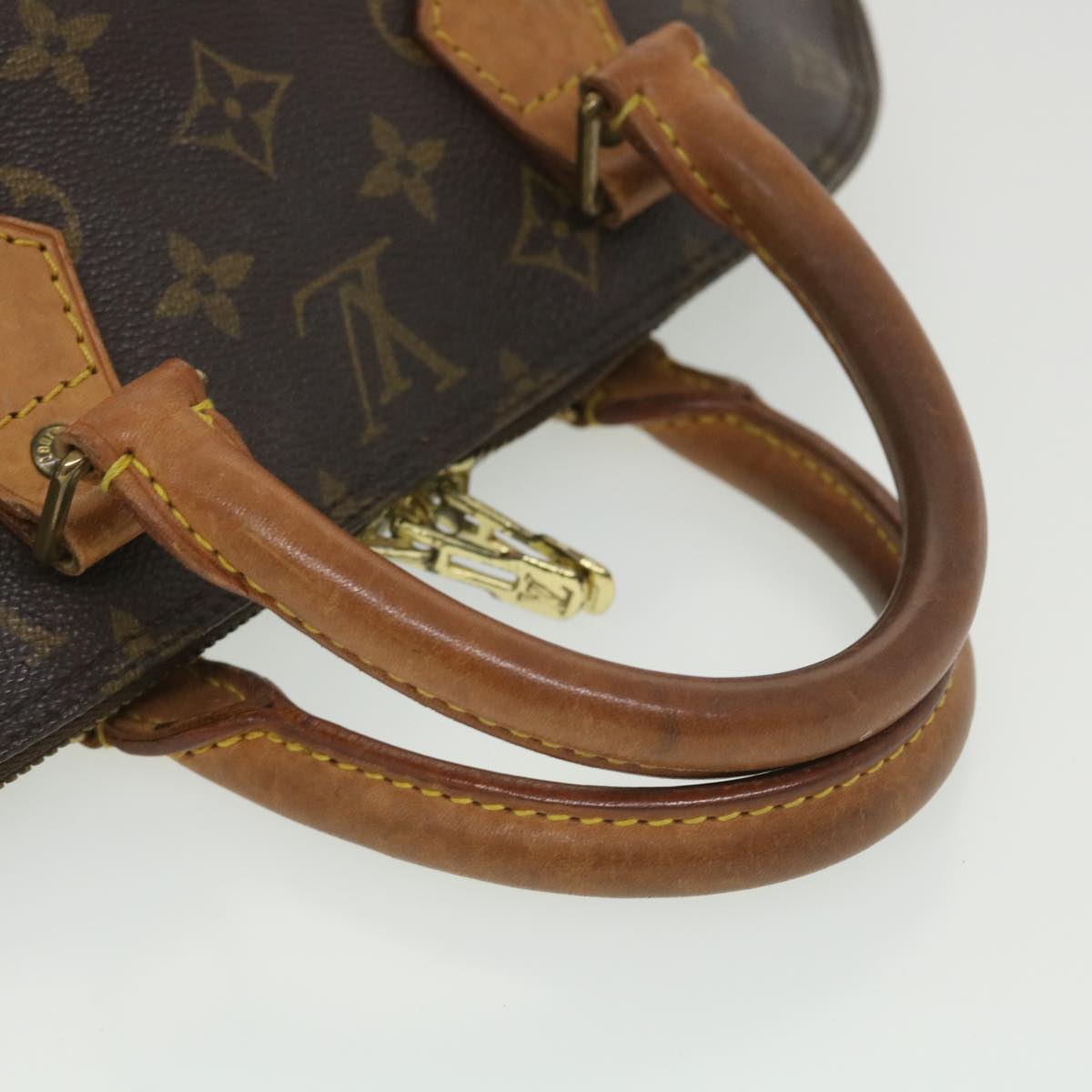 LOUIS VUITTON Monogram Alma Hand Bag M51130 LV Auth 38154