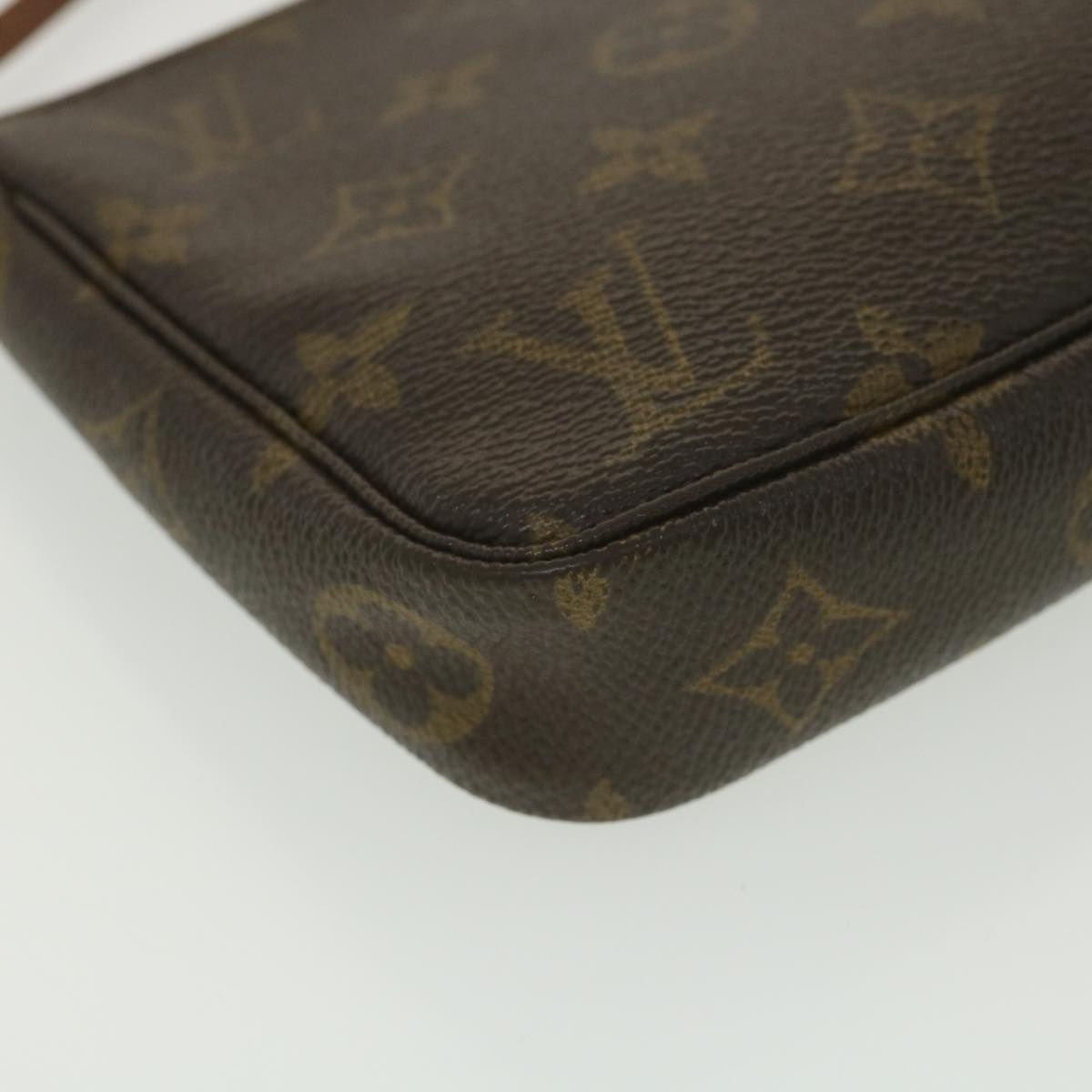 LOUIS VUITTON Monogram Pochette Accessoires Pouch M51980 LV Auth 38158