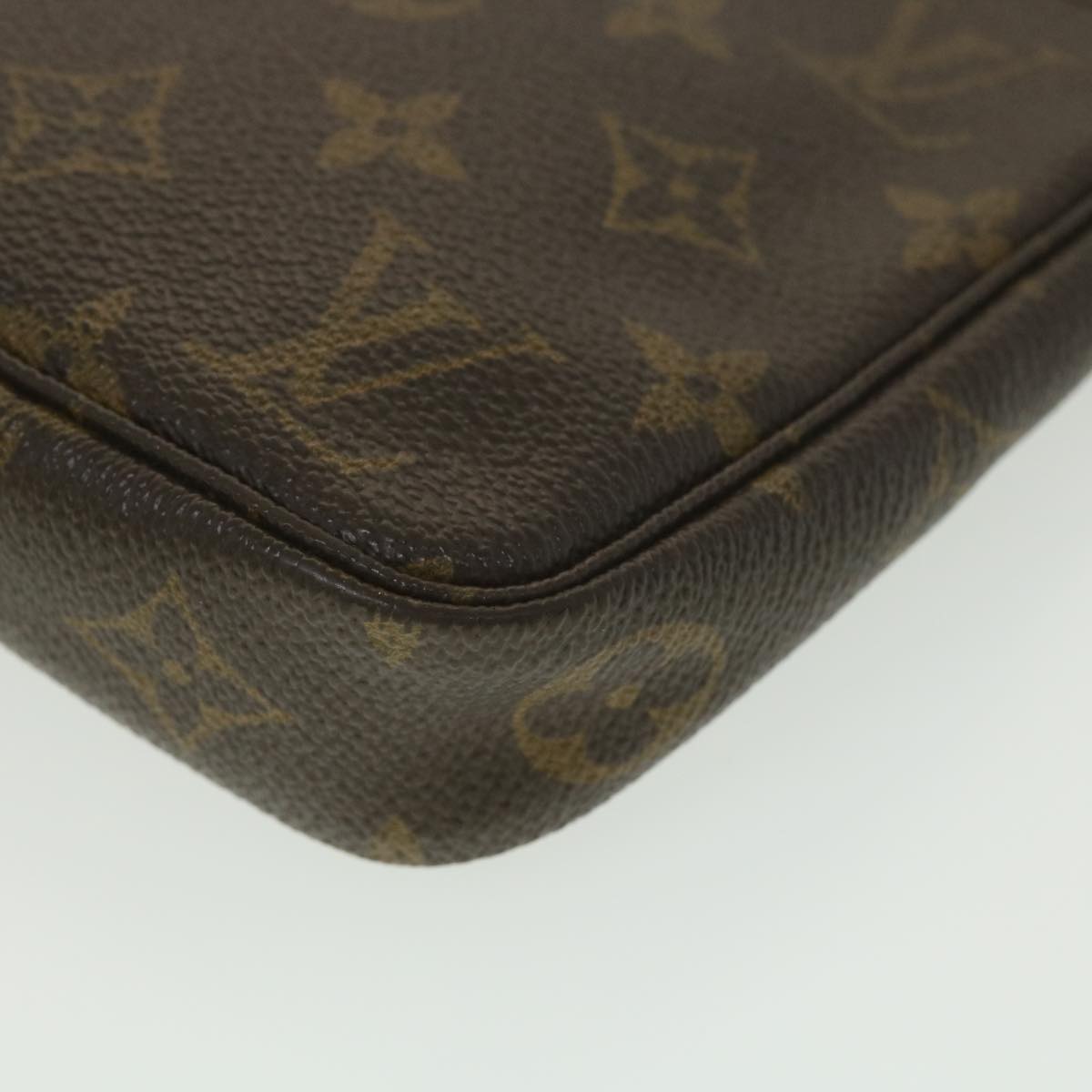 LOUIS VUITTON Monogram Pochette Accessoires Pouch M51980 LV Auth 38158