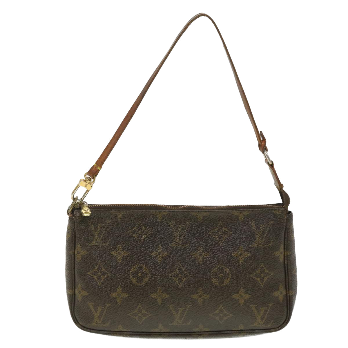 LOUIS VUITTON Monogram Pochette Accessoires Pouch M51980 LV Auth 38158