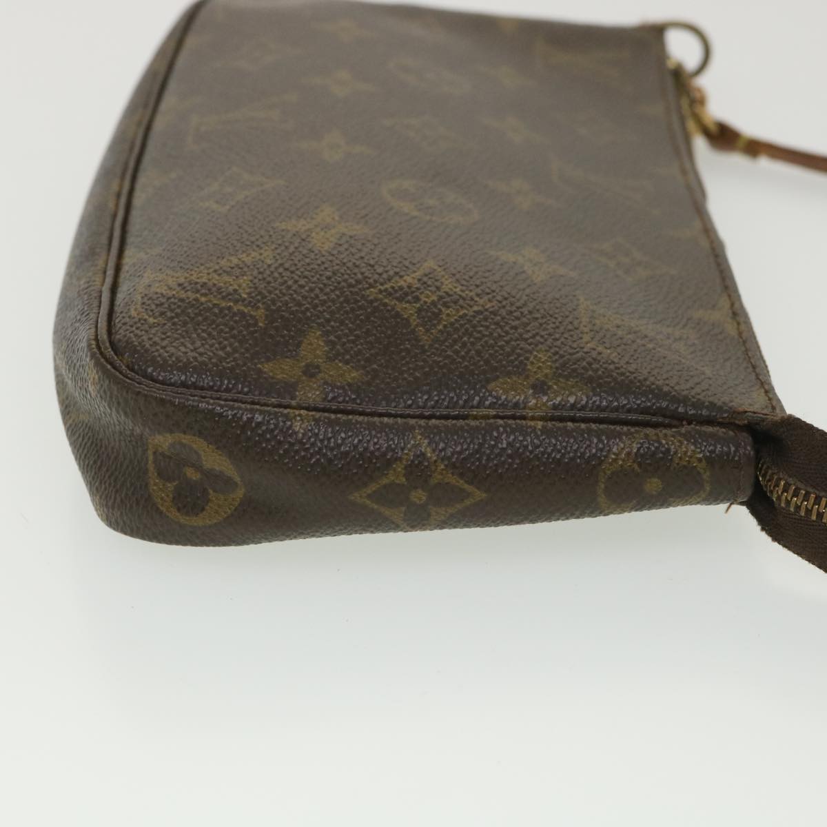 LOUIS VUITTON Monogram Pochette Accessoires Pouch M51980 LV Auth 38158