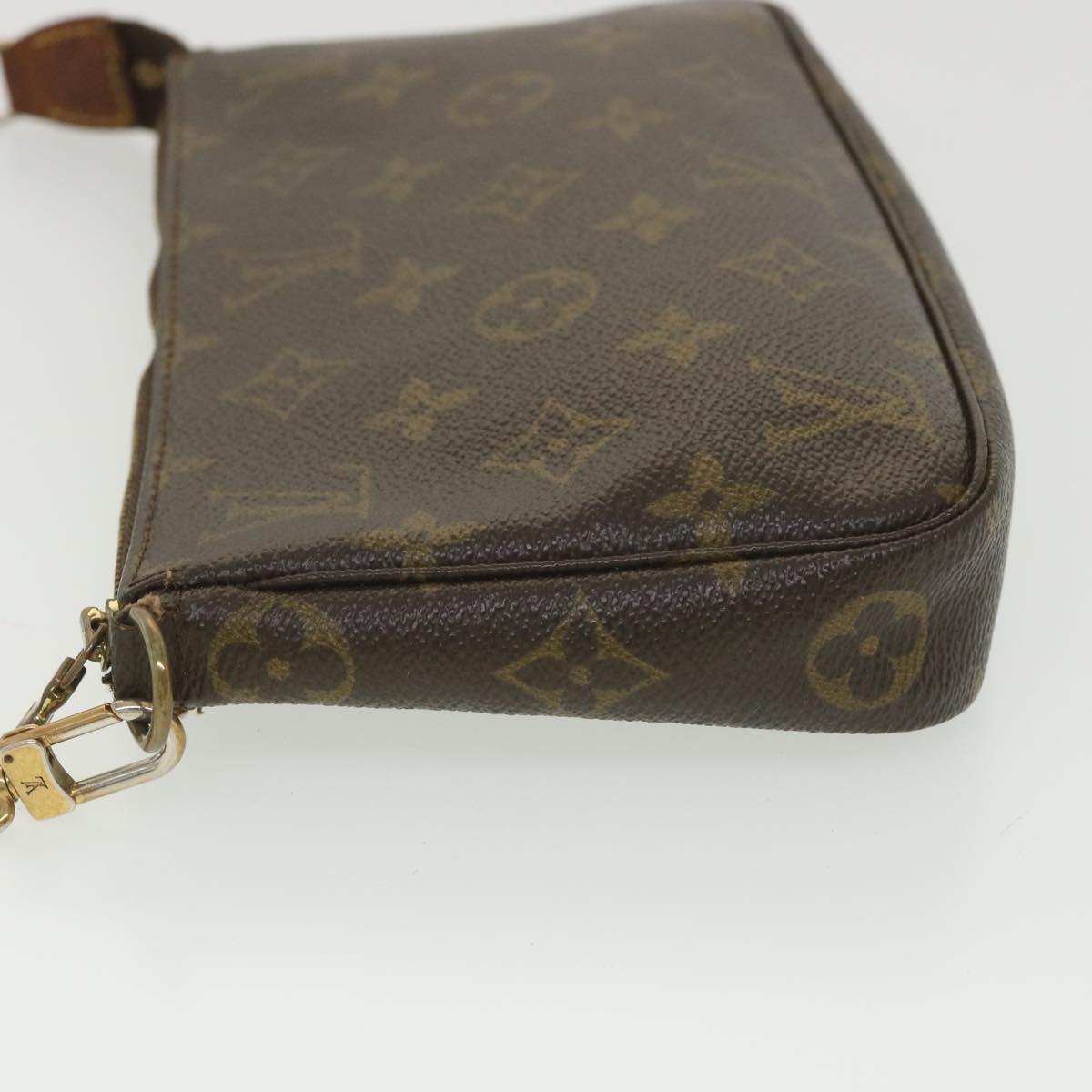 LOUIS VUITTON Monogram Pochette Accessoires Pouch M51980 LV Auth 38158