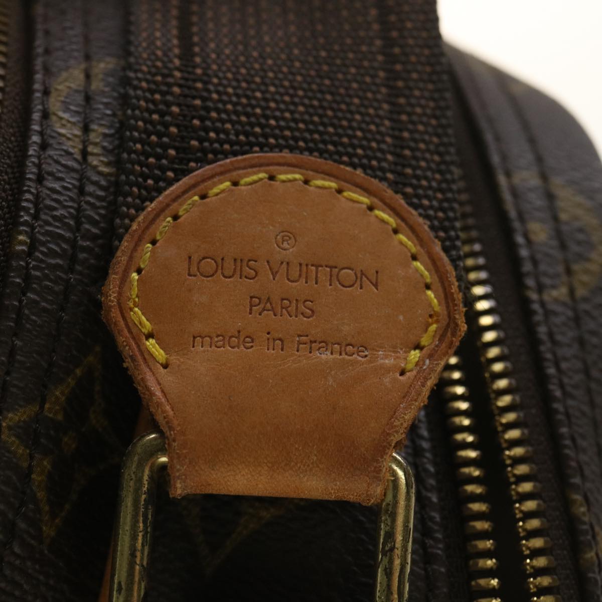 LOUIS VUITTON Monogram Reporter GM Shoulder Bag M45252 LV Auth 38163