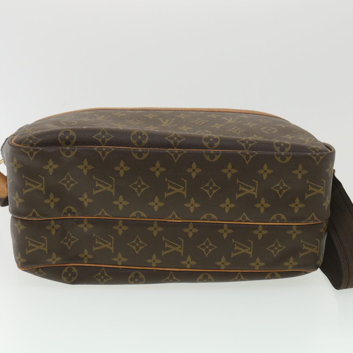 LOUIS VUITTON Monogram Reporter GM Shoulder Bag M45252 LV Auth 38163