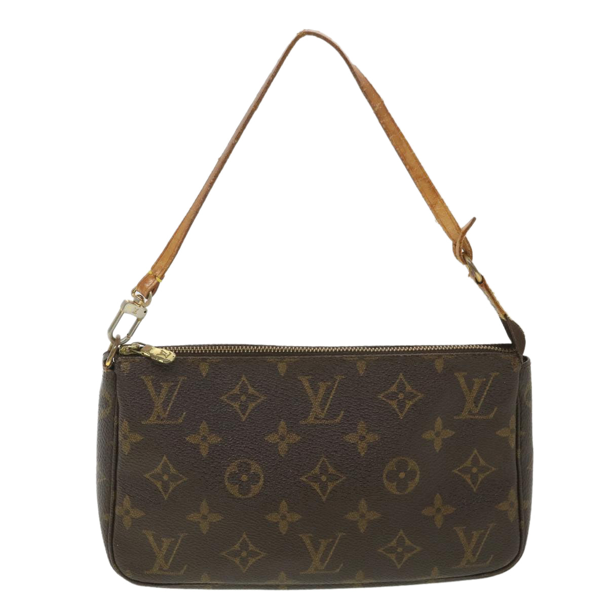 LOUIS VUITTON Monogram Pochette Accessoires Pouch M51980 LV Auth 38164