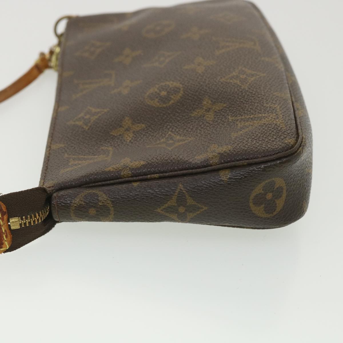 LOUIS VUITTON Monogram Pochette Accessoires Pouch M51980 LV Auth 38164