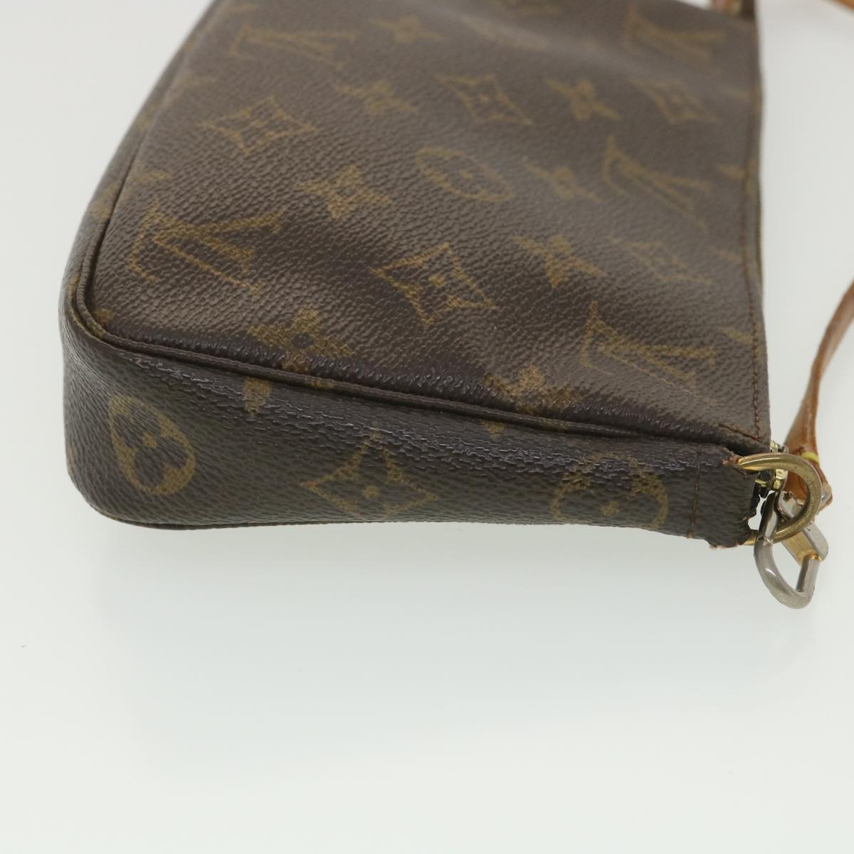 LOUIS VUITTON Monogram Pochette Accessoires Pouch M51980 LV Auth 38164