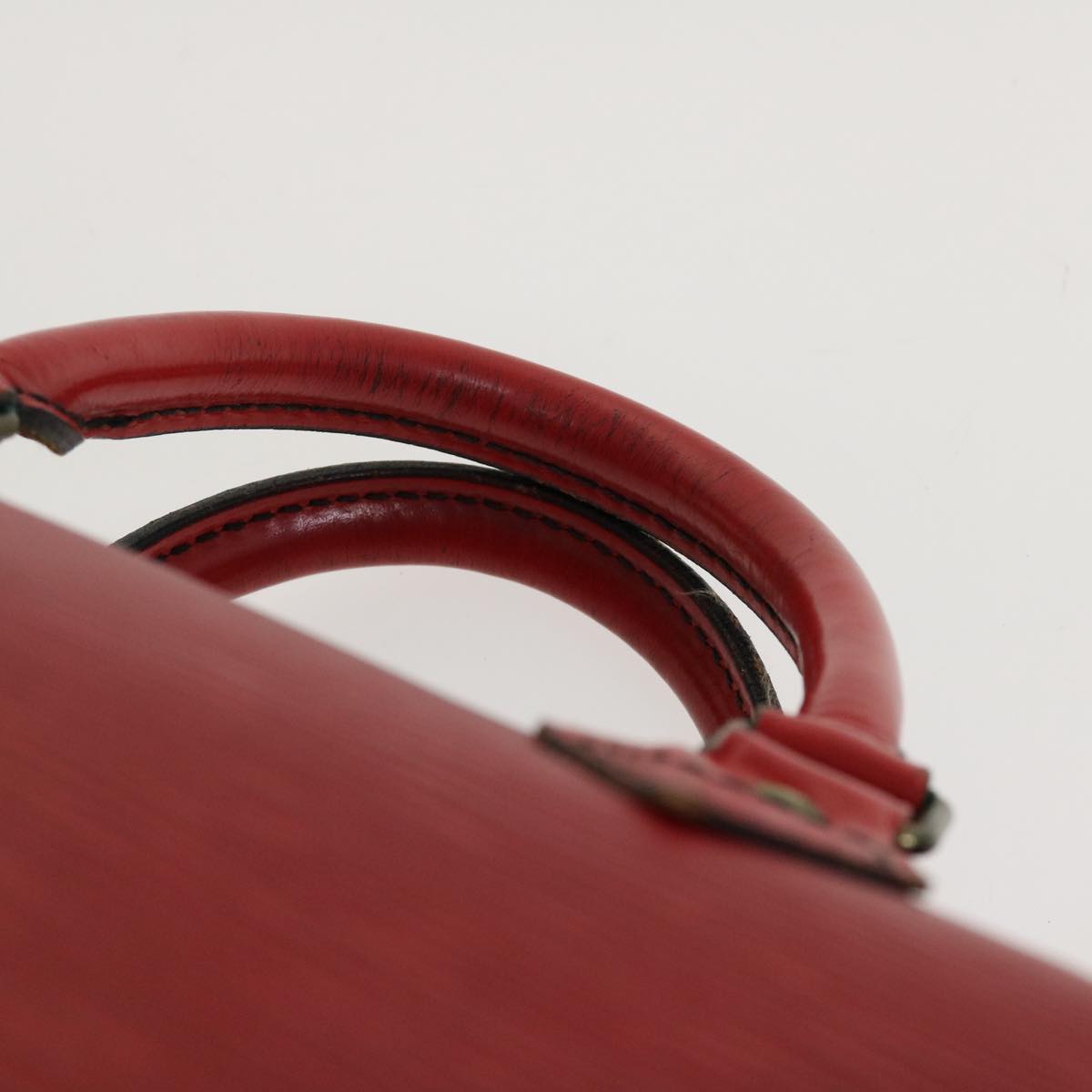 LOUIS VUITTON Epi Speedy 30 Hand Bag Castilian Red M43007 LV Auth 38177