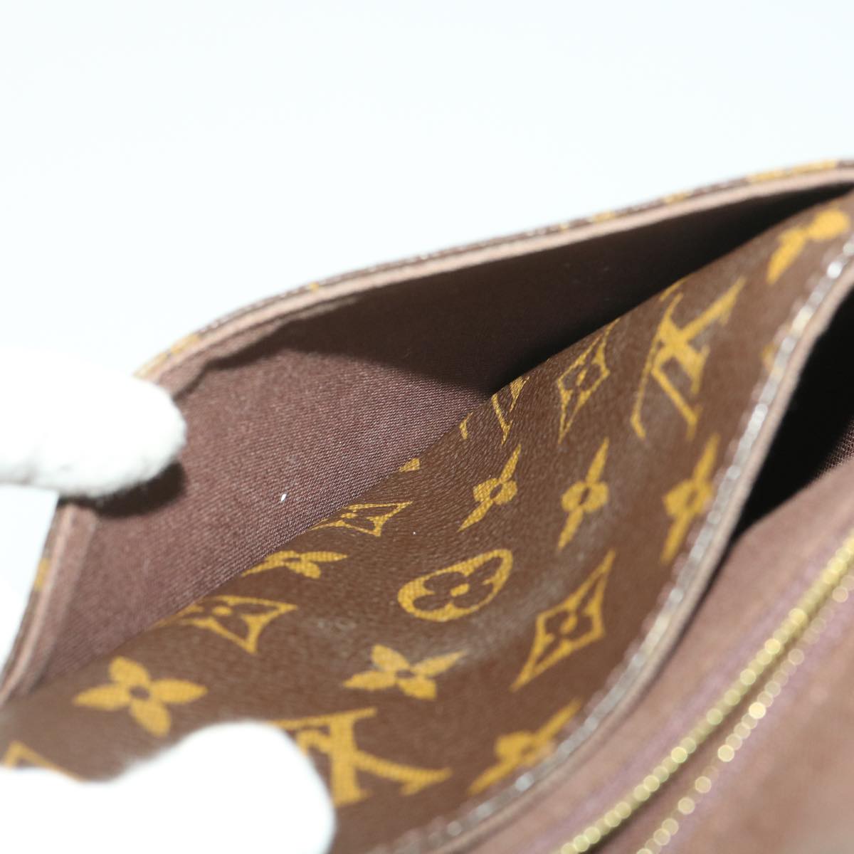 LOUIS VUITTON Monogram Menilmontant MM Shoulder Bag M40473 LV Auth 38182