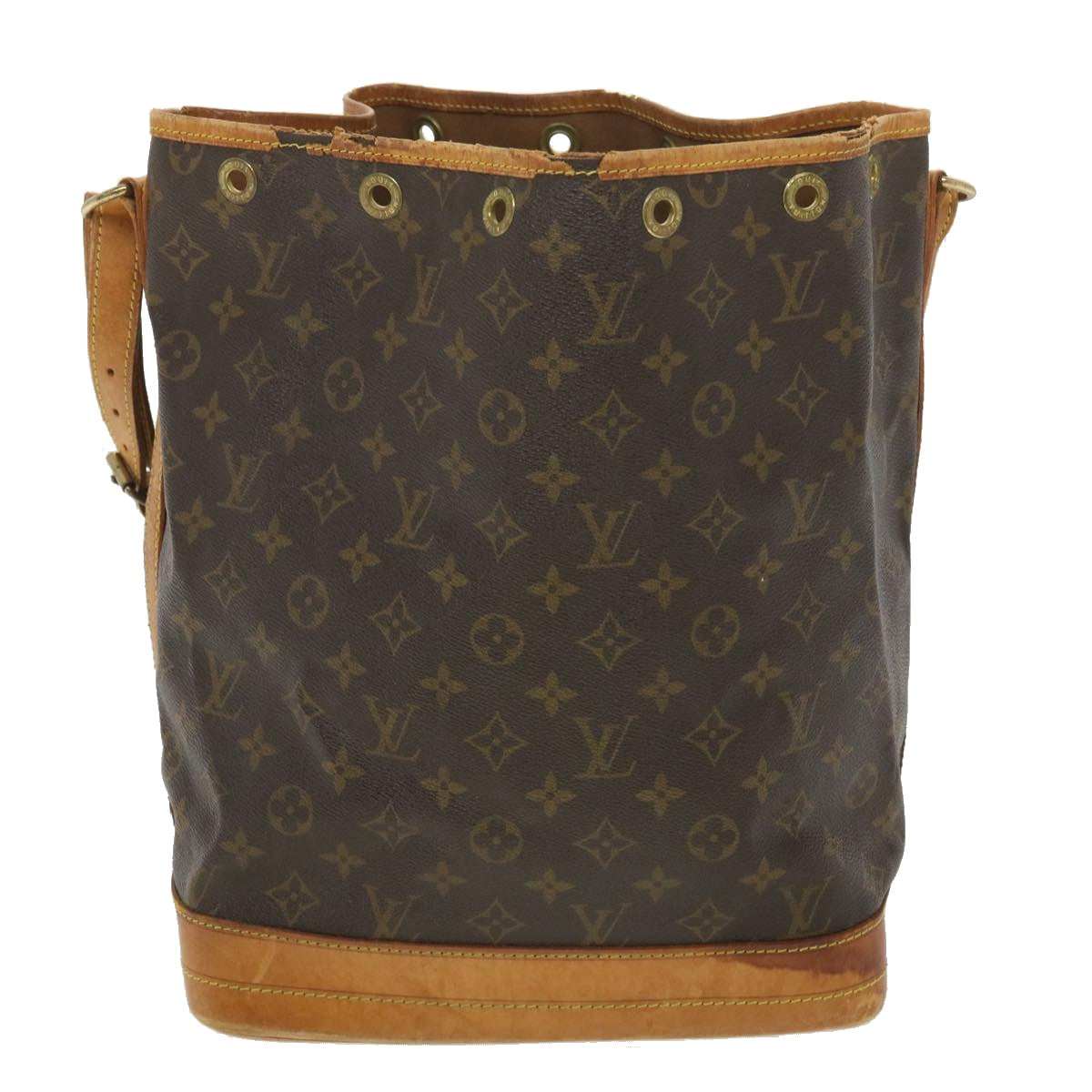 LOUIS VUITTON Monogram Noe Shoulder Bag M42224 LV Auth 38187