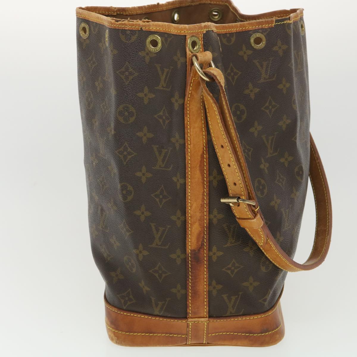 LOUIS VUITTON Monogram Noe Shoulder Bag M42224 LV Auth 38187