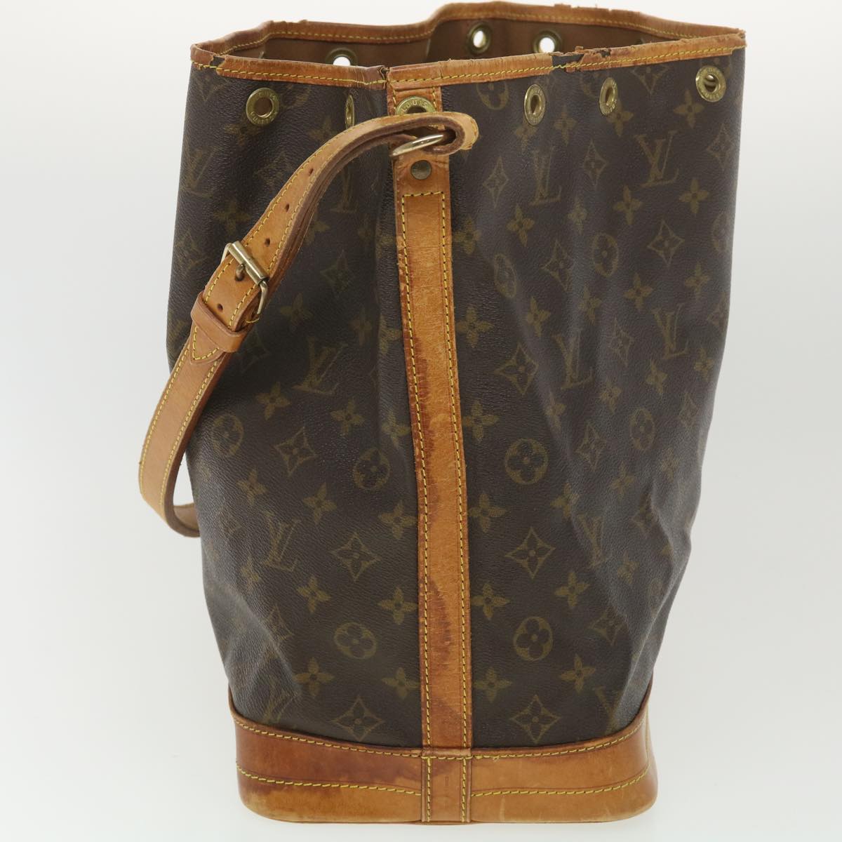 LOUIS VUITTON Monogram Noe Shoulder Bag M42224 LV Auth 38187